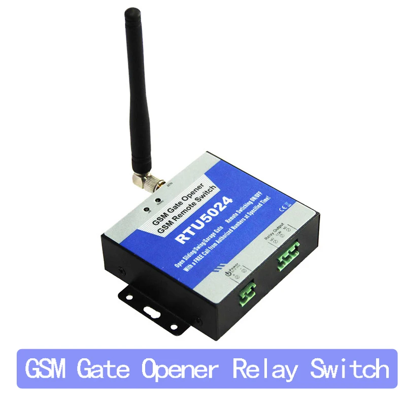 RTU5024 GSM Gate Opener Relay Switch Remote Access Control Wireless Door Opener By Free Call King Pigeon 1pcs/loit
RTU5024 GSM Gate Opener Relay Switch Remote Access Control Wireless Door Opener By Free Call King Pigeon 1pcs/loit