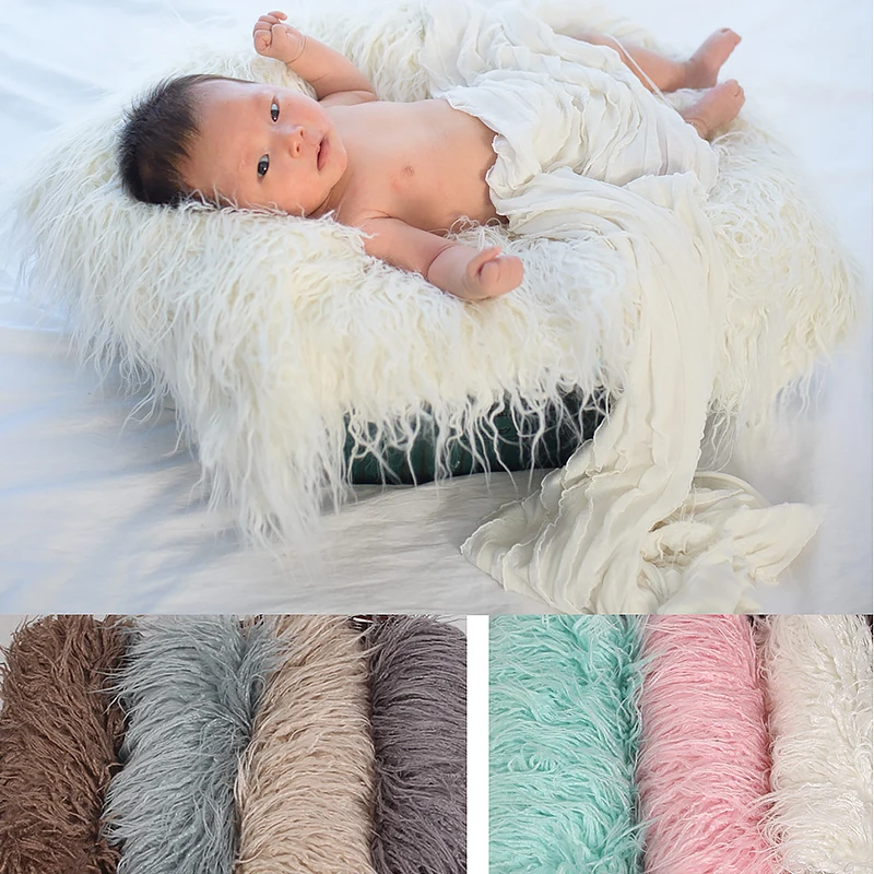 Newborn Faux Fur Blanket Baby Photography Props Blankets Soft Newborn Basket Filler Stuffer Photo Shoot Background Baby Photo
Newborn Faux Fur Blanket Baby Photography Props Blankets Soft Newborn Basket Filler Stuffer Photo Shoot Background Baby Photo