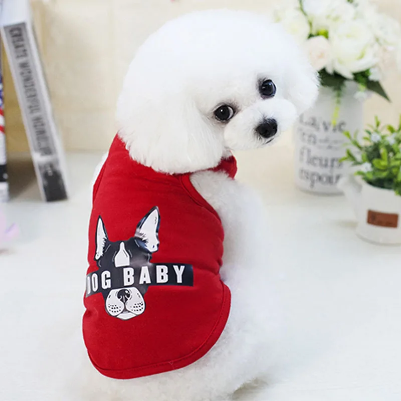 Cotton Yorkshire Apparel Pug Costume Chihuahua Summer Cool Vest Pet Dog Clothes for Small Dogs Pets Clothing 4color Selectable
Cotton Yorkshire Apparel Pug Costume Chihuahua Summer Cool Vest Pet Dog Clothes for Small Dogs Pets Clothing 4color Selectable