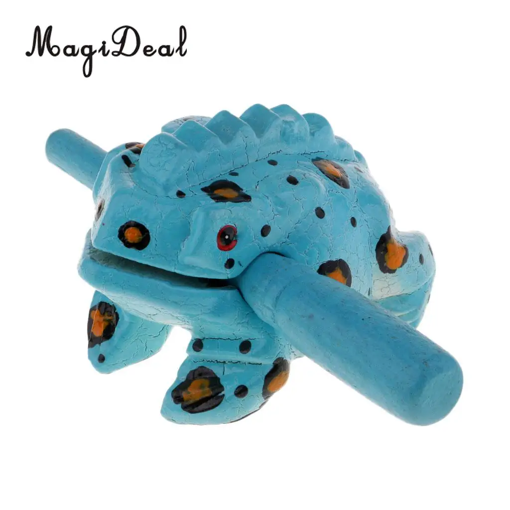 Ancient Siamese Wooden Croaking Frog Musical Instrument! Good Luck &Fortune!