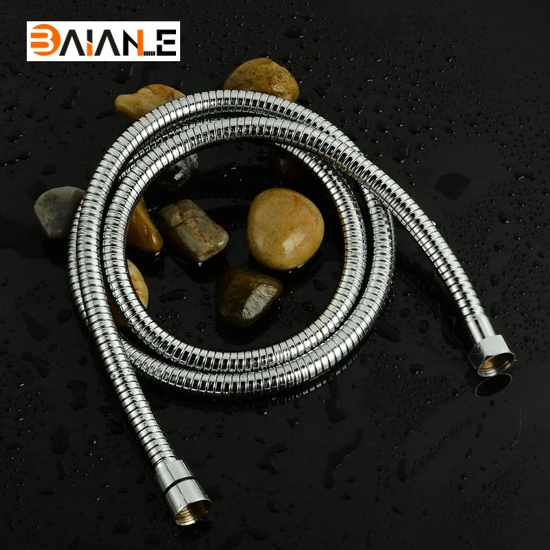 Plumbing hose flexible Stainless steel double interlocked bathroom shower hose bath hose 1.5m Bathroom accessories
Plumbing hose flexible Stainless steel double interlocked bathroom shower hose bath hose 1.5m Bathroom accessories