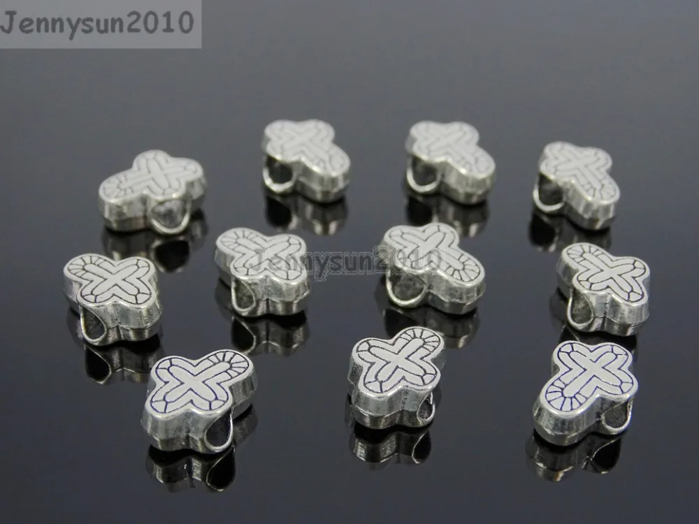 Cross Tibetan Silver Big Hole Connector Metal Spacer European Charm Beads Jewelry Design Findings Crafts 50Pcs/Pack
Cross Tibetan Silver Big Hole Connector Metal Spacer European Charm Beads Jewelry Design Findings Crafts 50Pcs/Pack