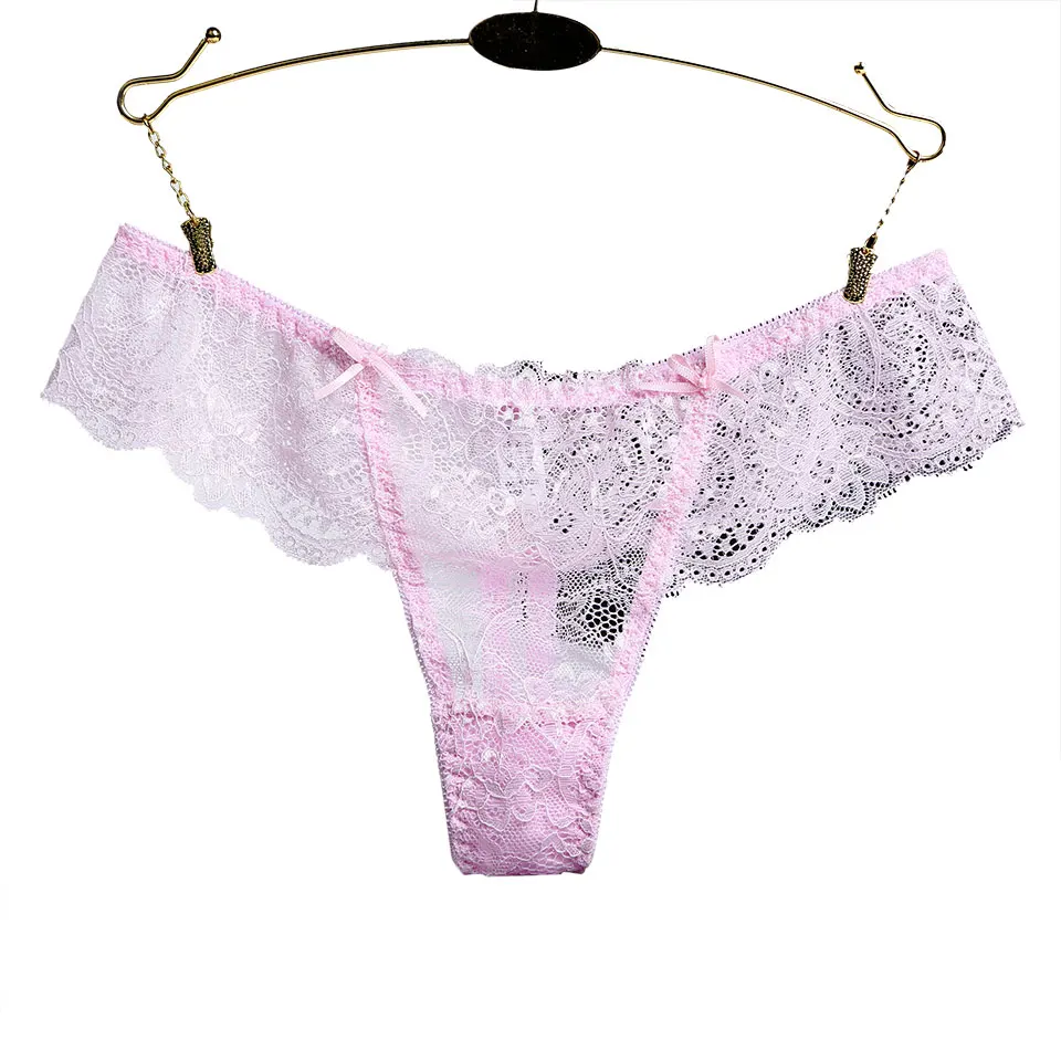 Women Underwear Lace Thongs Panties Sexy G strings Seamless Low-Rise Hollow Out Panties Cotton New Fashion
Women Underwear Lace Thongs Panties Sexy G strings Seamless Low-Rise Hollow Out Panties Cotton New Fashion
