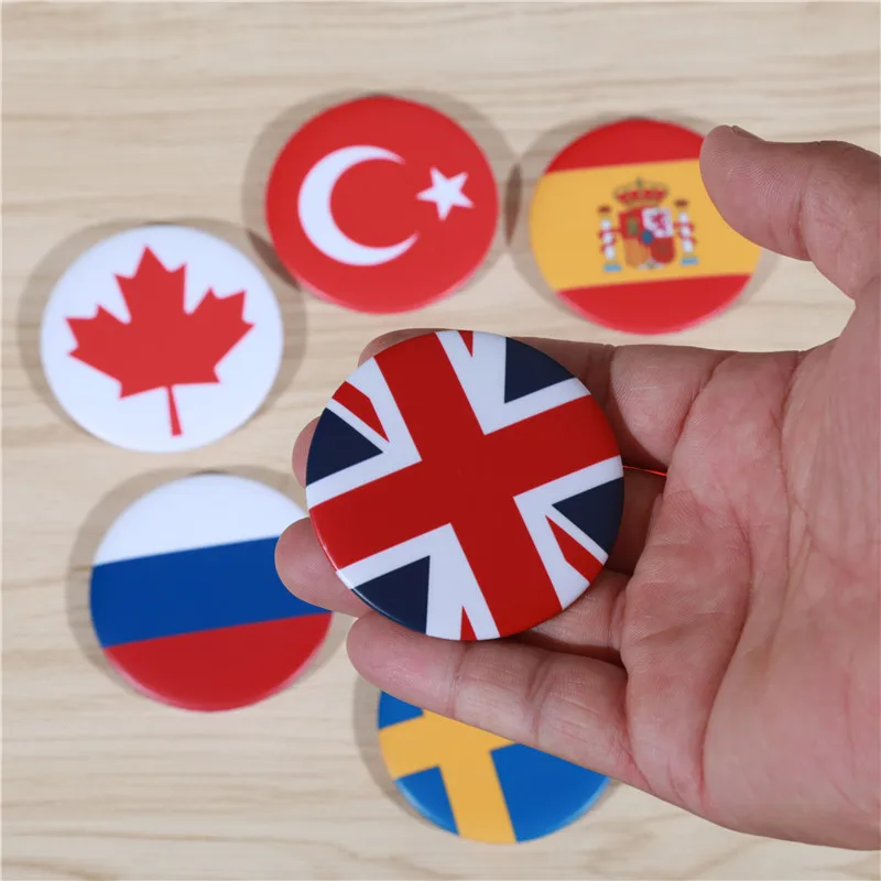 FFFPIN 5.8cm Large 206 Kinds National Flag Brooch Patriotism Breastpin Football Badge Pin War Big Coin Icon Cloth Decor Ornament
FFFPIN 5.8cm Large 206 Kinds National Flag Brooch Patriotism Breastpin Football Badge Pin War Big Coin Icon Cloth Decor Ornament