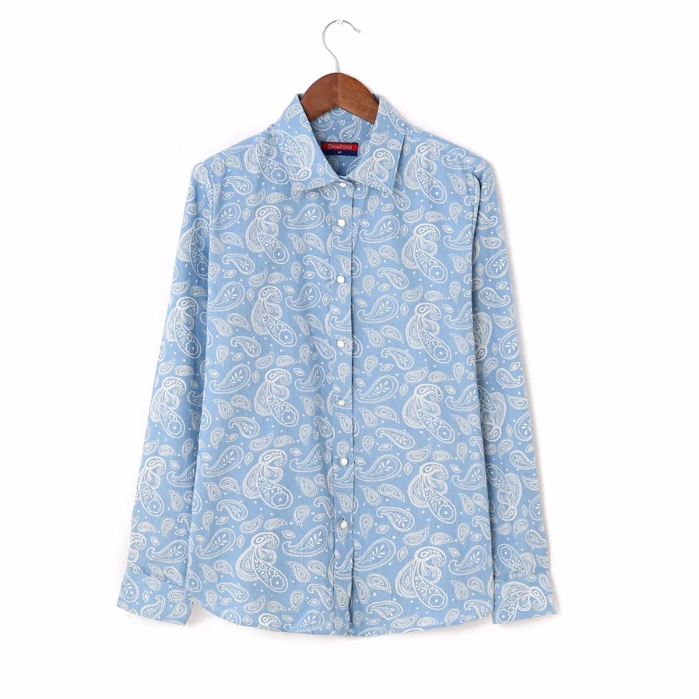 Dioufond Women Denim Shirt Long Sleeve Casual Shirts Turn Down Collar Blouse Autumn Plus Size Blusa Jeans Feminina Boho Blouses
Dioufond Women Denim Shirt Long Sleeve Casual Shirts Turn Down Collar Blouse Autumn Plus Size Blusa Jeans Feminina Boho Blouses
