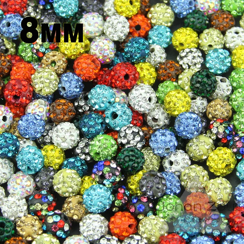 JHNBY High quality 8MM 20pcs Loose beads Clay Disco Ball Pave Crystal Beads Jewelry necklace bracelets Making DIY accessories
JHNBY High quality 8MM 20pcs Loose beads Clay Disco Ball Pave Crystal Beads Jewelry necklace bracelets Making DIY accessories