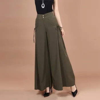 #2806 Summer Thin Solid Color Woman Cotton Linen Wide Pants Loose Plus Size Elastic High Waist Trousers Pantalon Femme Vintage
#2806 Summer Thin Solid Color Woman Cotton Linen Wide Pants Loose Plus Size Elastic High Waist Trousers Pantalon Femme Vintage