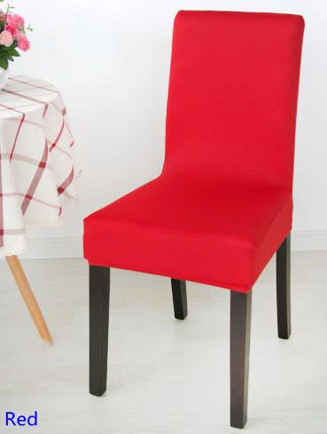 Red Colour Spandex lycra chair cover fit for square back home chairs wedding party home dinner decoration Half cover
Red Colour Spandex lycra chair cover fit for square back home chairs wedding party home dinner decoration Half cover