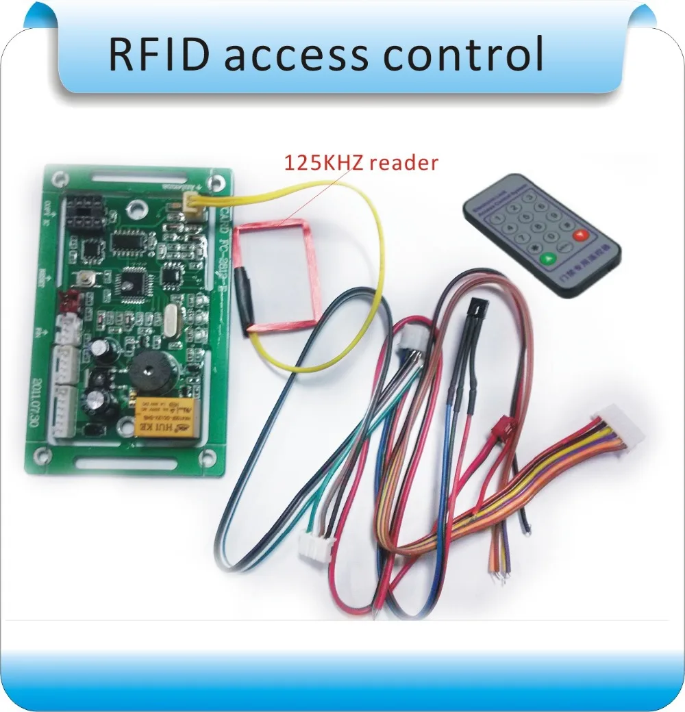 Free shipping 125KHZ RIFD embedded entrance guard controller, access control board, remote registered users+10pcs ID card Free shipping 125KHZ RIFD embedded entrance guard controller, access control board, remote registered users+10pcs ID card<br><br>Aliexpress