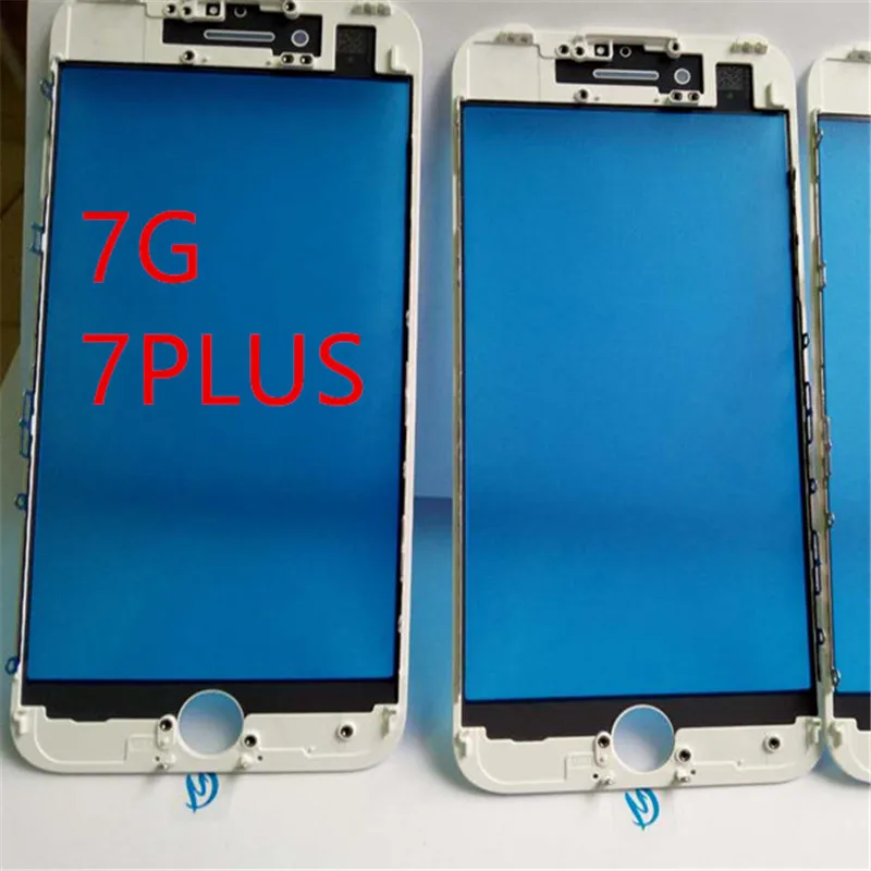 Outer Glass with Frame For iPhone 7G 7plus 8 8g 8 Plus LCD Front Touch Screen Glass Bezel+Frame Panel Digitizer Sensor Parts
Outer Glass with Frame For iPhone 7G 7plus 8 8g 8 Plus LCD Front Touch Screen Glass Bezel+Frame Panel Digitizer Sensor Parts