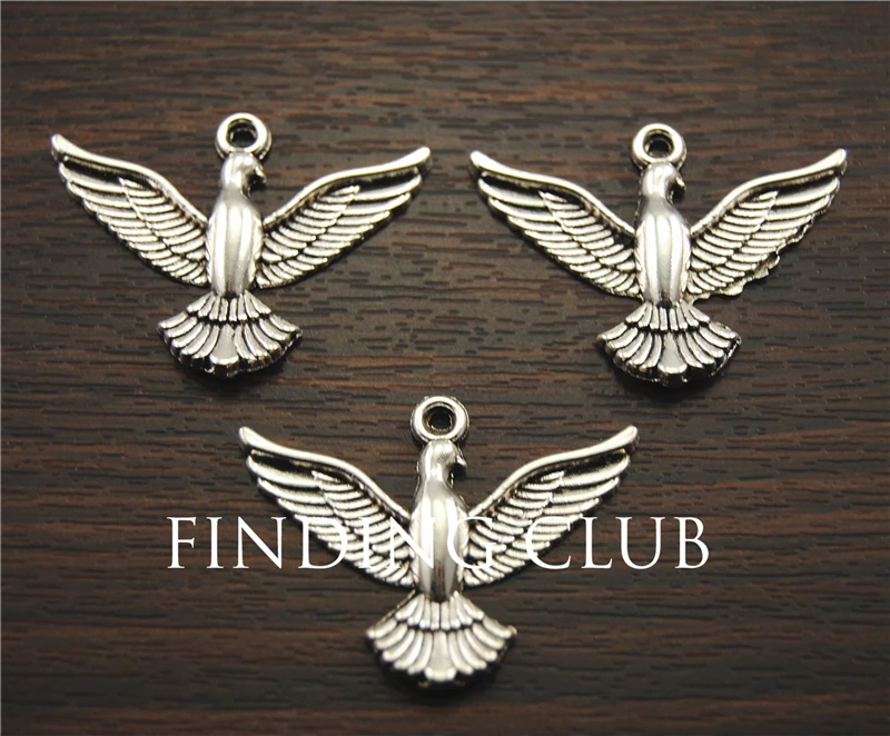 15pcs Zinc Alloy Birds Antique silver Tone Metal Pendant Fit Handcraft DIY Metal Jewelry Making A1183
15pcs Zinc Alloy Birds Antique silver Tone Metal Pendant Fit Handcraft DIY Metal Jewelry Making A1183