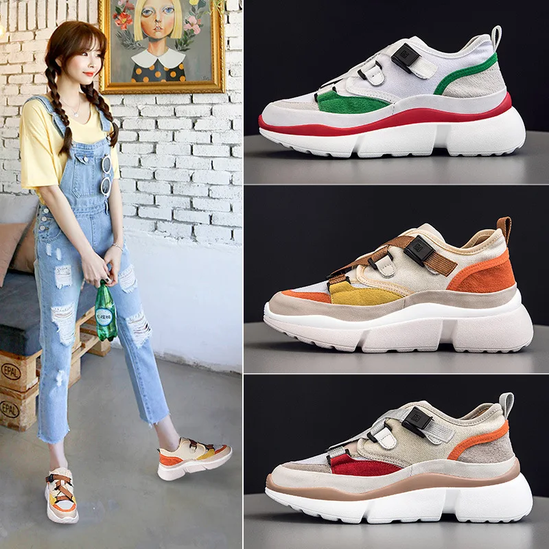 Leather women's shoes 2019 new casual shoes Korean version of Harajuku wild casual shoes Hong Kong style super fire old shoes.
Leather women's shoes 2019 new casual shoes Korean version of Harajuku wild casual shoes Hong Kong style super fire old shoes.