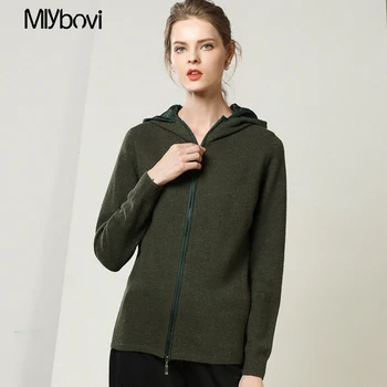 Dark Green Women Slim Sweater Zipper Women Knit Sweater Coat Fall 2018 Fashion Casual O Neck Basic Sweater Solid femme Sweater
Dark Green Women Slim Sweater Zipper Women Knit Sweater Coat Fall 2018 Fashion Casual O Neck Basic Sweater Solid femme Sweater