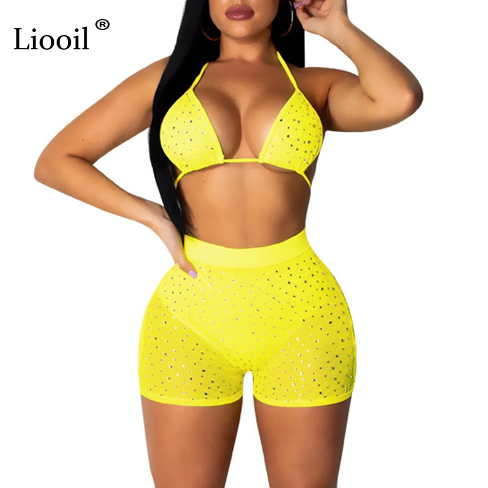Liooil 2 Piece Sequin Playsuits See Through Mesh Jumpsuits For Women 2019 V Neck Backless Party Sexy Rompers Womens Jumpsuit
Liooil 2 Piece Sequin Playsuits See Through Mesh Jumpsuits For Women 2019 V Neck Backless Party Sexy Rompers Womens Jumpsuit