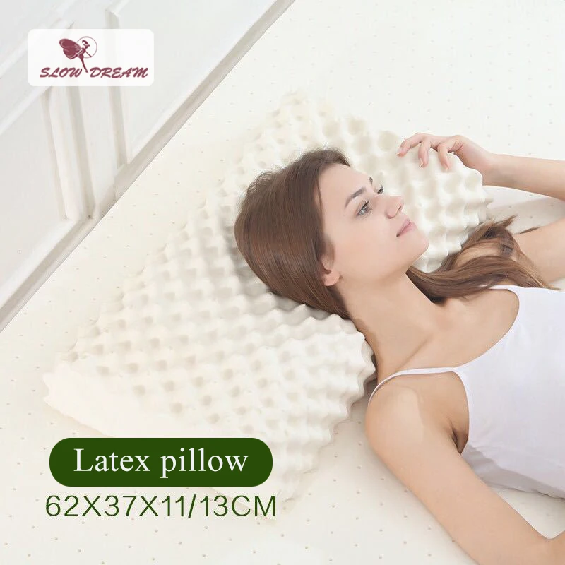 Slowdream Latex Pillow Thailand Natural Healthy Care Pure Latex Slow Rebound For Neck Cervical Health Care Spine Protect Pillow
Slowdream Latex Pillow Thailand Natural Healthy Care Pure Latex Slow Rebound For Neck Cervical Health Care Spine Protect Pillow