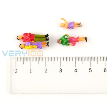 100 x Building Layout Model People Train 1:87 HO Scale Painted Figure Passenger Free Shipping 
100 x Building Layout Model People Train 1:87 HO Scale Painted Figure Passenger Free Shipping