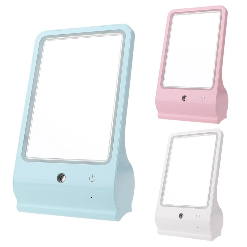 Portable Water Spray Beauty Makeup Mirror Lamp USB Makeup Mirror LED Desktop Dressing Beauty Tools Pink Blue White New
Portable Water Spray Beauty Makeup Mirror Lamp USB Makeup Mirror LED Desktop Dressing Beauty Tools Pink Blue White New