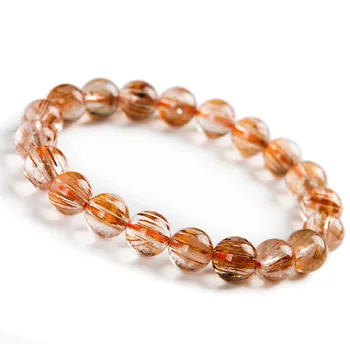 Beatiful Design 9.5mm Genuine Natural Copper Hair Rutilated Quartz Crystal Round Beads Stretch Bracelets
Beatiful Design 9.5mm Genuine Natural Copper Hair Rutilated Quartz Crystal Round Beads Stretch Bracelets
