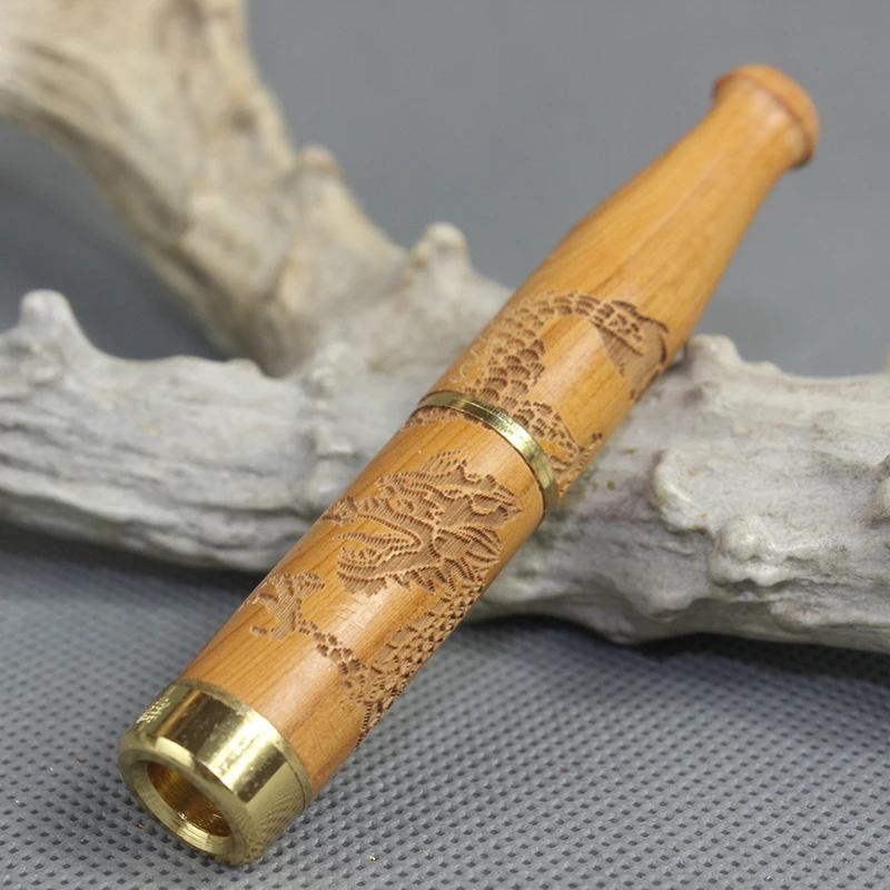 Carved Wood Solid Wood Pipe Cigarette Holder Filter Smoking Pipes Portable Creative Tobacco Pipes Men Gifts Smoke Mouthpiece
Carved Wood Solid Wood Pipe Cigarette Holder Filter Smoking Pipes Portable Creative Tobacco Pipes Men Gifts Smoke Mouthpiece