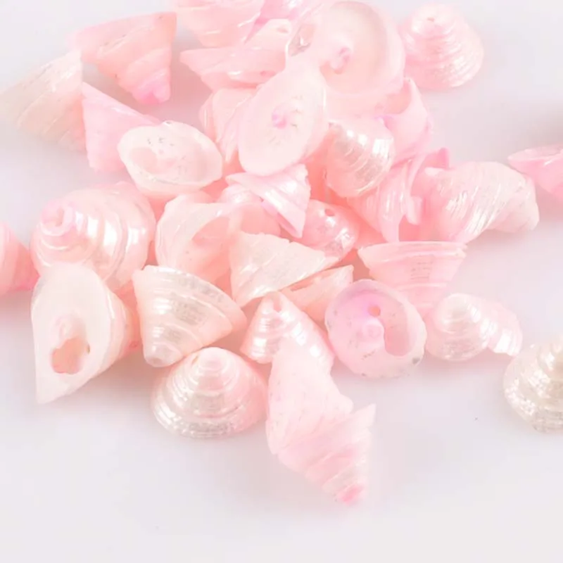Pink Natural Spiral Conch Shells Loose Beads for Craft Making Handmade 30pcs 11-19mm TRS0241X
Pink Natural Spiral Conch Shells Loose Beads for Craft Making Handmade 30pcs 11-19mm TRS0241X