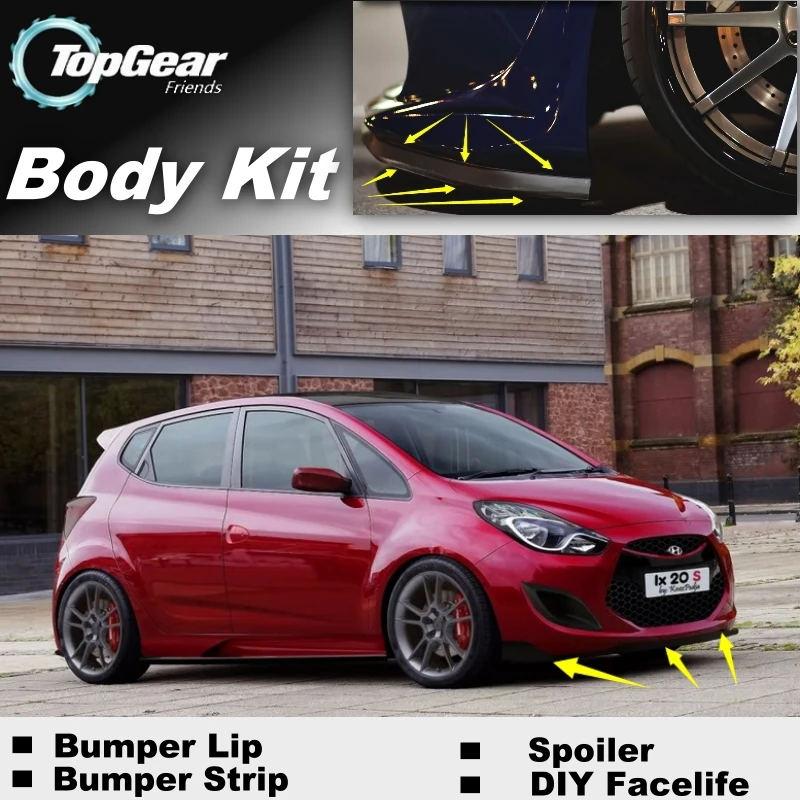 For Hyundai ix20 ix 20 Bumper Lip / Front Spoiler Deflector For TopGear Friends Car Tuning View / Body Kit / Strip Skirt
For Hyundai ix20 ix 20 Bumper Lip / Front Spoiler Deflector For TopGear Friends Car Tuning View / Body Kit / Strip Skirt