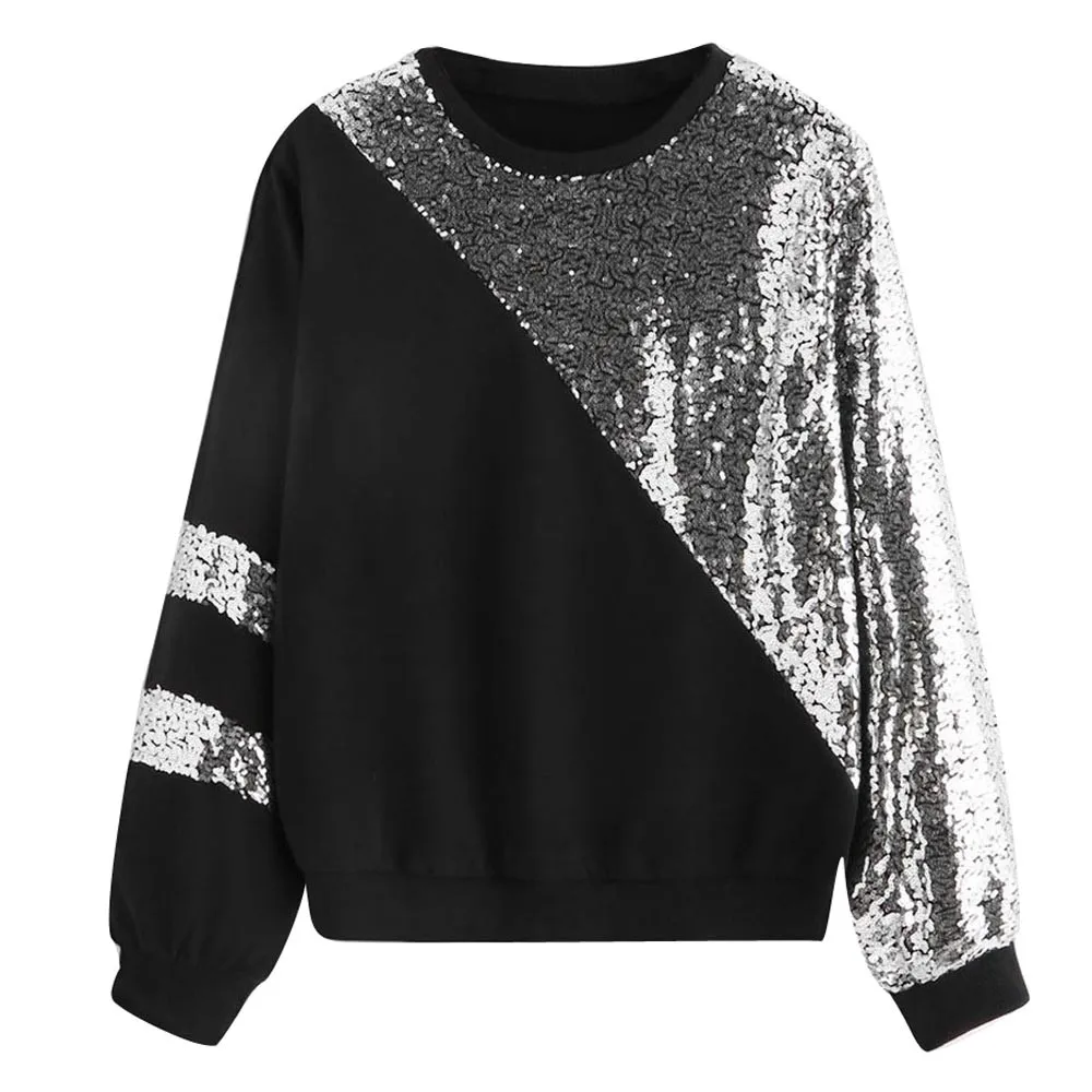 Autumn tops for women 2018 Women Sexy Autumn blouses Womens Casual Long Sleeve Cut And Sew Panel Sequin Shirt blusa feminina
Autumn tops for women 2018 Women Sexy Autumn blouses Womens Casual Long Sleeve Cut And Sew Panel Sequin Shirt blusa feminina