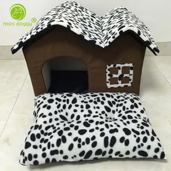 Popular Fleece Puppy Pet Dog House Black White Spot Dog House for Small Medium Dogs Pet Dog Cat Kennels Pet Products House 10A
Popular Fleece Puppy Pet Dog House Black White Spot Dog House for Small Medium Dogs Pet Dog Cat Kennels Pet Products House 10A