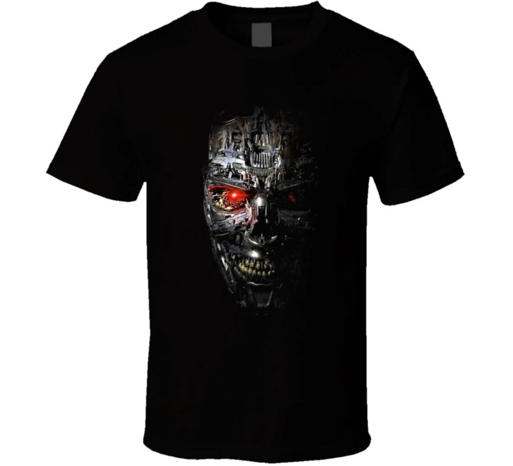 Terminator T-Shirt Schwarzenegger genisys robot action movie