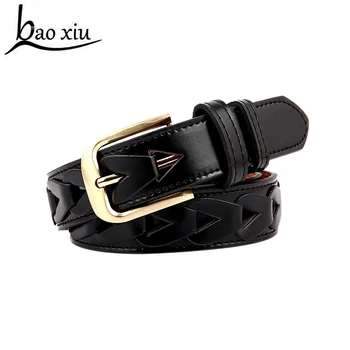 Adult Women Unisex Designer Hollow knitting Metal buckle long Belts Waistband Luxury Strap male Jeans belt for Women Punk
Adult Women Unisex Designer Hollow knitting Metal buckle long Belts Waistband Luxury Strap male Jeans belt for Women Punk