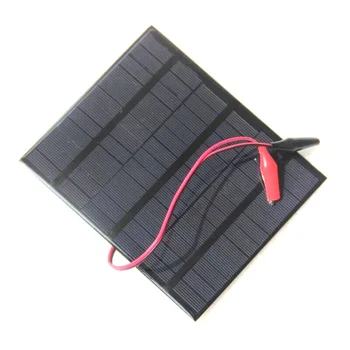 3.5W 18V DIY solar panel Polysilicon solar energy generation Colloid Waterproof Accept customization With tiger clip
3.5W 18V DIY solar panel Polysilicon solar energy generation Colloid Waterproof Accept customization With tiger clip