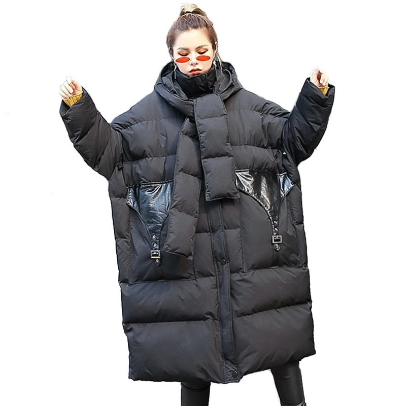 2019 winter parkas women fashion cotton coat Thicken Large size Hooded jacket Loose female Cotton-padded jacket warm coats A2323
2019 winter parkas women fashion cotton coat Thicken Large size Hooded jacket Loose female Cotton-padded jacket warm coats A2323