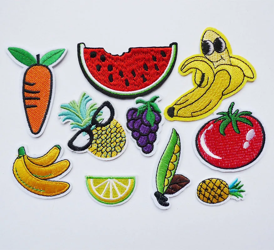1pc 3D Foods Fruits Burger Iron on Patches for DIY Stickers Clothing Appliqued Sewing clothes garment embroidered Stripes Badges
1pc 3D Foods Fruits Burger Iron on Patches for DIY Stickers Clothing Appliqued Sewing clothes garment embroidered Stripes Badges