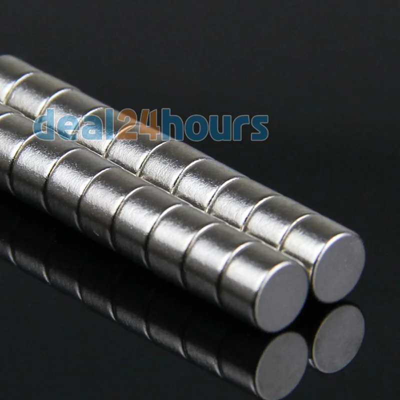 OMO Magnetics 50pcs Super Strong Disc Cylinder Magnets D 6mm x 4mm Rare Earth Neodymium Round Magnets N35
OMO Magnetics 50pcs Super Strong Disc Cylinder Magnets D 6mm x 4mm Rare Earth Neodymium Round Magnets N35