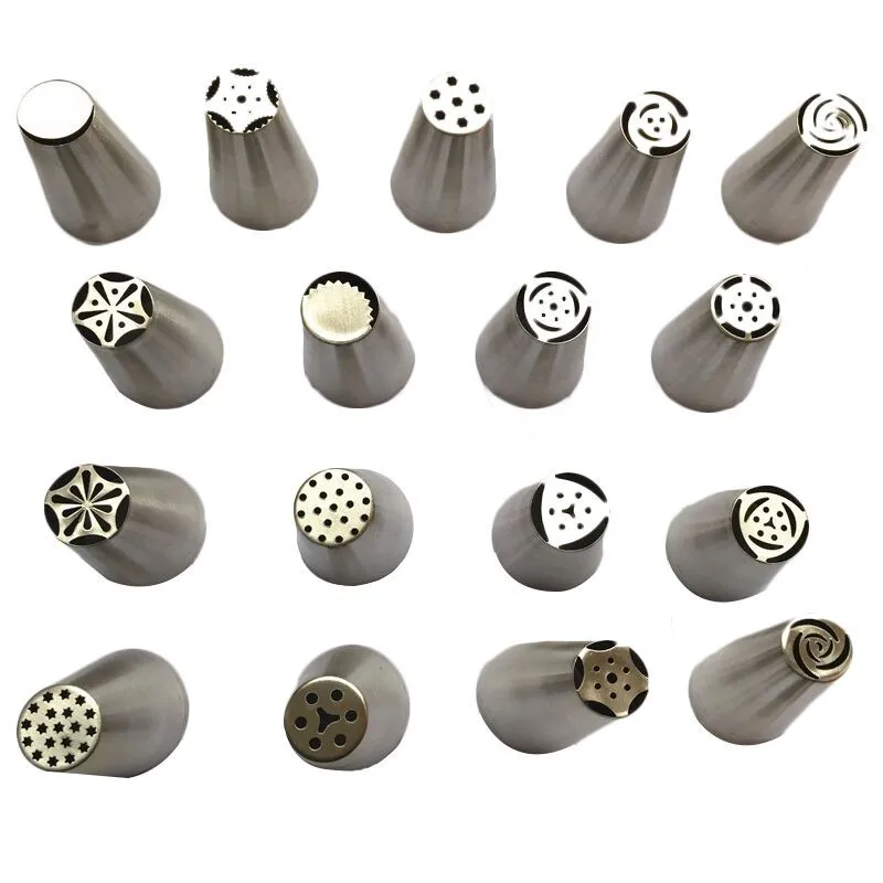 Facemile Bakeware Stainless Steel Pipping Nozzles Pastry Russian Nozzle Tips For Confectionery Tools 52 Gift
Facemile Bakeware Stainless Steel Pipping Nozzles Pastry Russian Nozzle Tips For Confectionery Tools 52 Gift