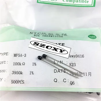 100% New and original NTC MF5A-3 5K 3470 Precision 5% small blackhead temperature thermistor
100% New and original NTC MF5A-3 5K 3470 Precision 5% small blackhead temperature thermistor