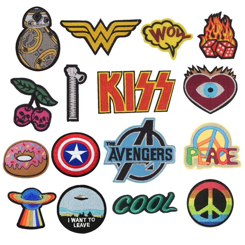 New Arrival Cherry Pikachu Zipper Avengers Peace Patches Embroidered AppliqueIron On Badge Clothes Garment Apparel Accessories
New Arrival Cherry Pikachu Zipper Avengers Peace Patches Embroidered AppliqueIron On Badge Clothes Garment Apparel Accessories