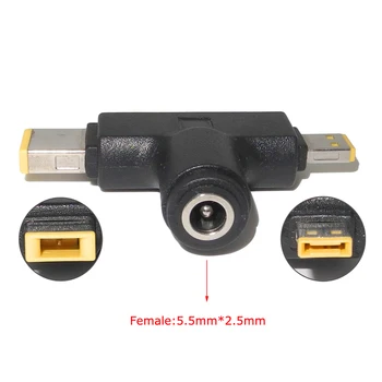 5.5 X 2.1mm Female Converter Dc Power Jack Plug Charger Laptop Adapter for Lenovo Thinkpad 10 Helix 2 T440 T450 T470 G500 G505
5.5 X 2.1mm Female Converter Dc Power Jack Plug Charger Laptop Adapter for Lenovo Thinkpad 10 Helix 2 T440 T450 T470 G500 G505