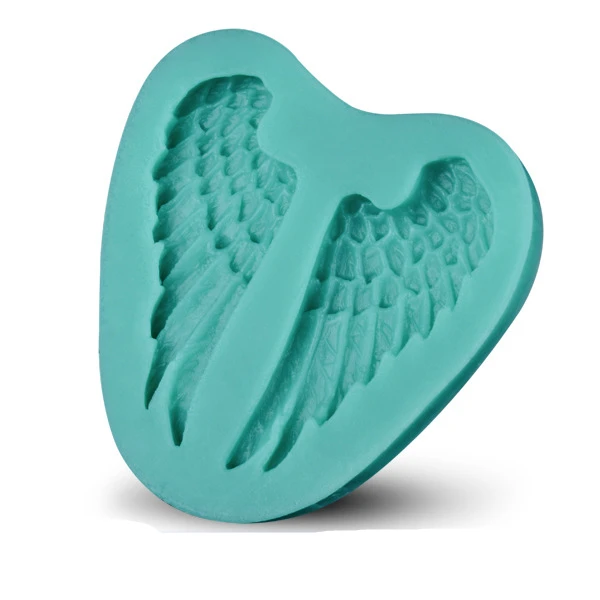 Beautiful angel wing sharp 3D Silicone cake fondant Mould tools Cookware Cake Decorating fondant mold D101
Beautiful angel wing sharp 3D Silicone cake fondant Mould tools Cookware Cake Decorating fondant mold D101