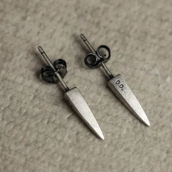 Gothic Punk Style 100% Real 925 Sterling Silver Personality Rivet Stud Earrings Piercing Hiphop Rock Jewelry Can Drop Shipping
Gothic Punk Style 100% Real 925 Sterling Silver Personality Rivet Stud Earrings Piercing Hiphop Rock Jewelry Can Drop Shipping