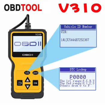 2019 New Car V310 MINI OBD2 Auto Scanner Code Reader Hand-held Detector Support Multi-Brands Cars Works with All 1996 and Later
2019 New Car V310 MINI OBD2 Auto Scanner Code Reader Hand-held Detector Support Multi-Brands Cars Works with All 1996 and Later