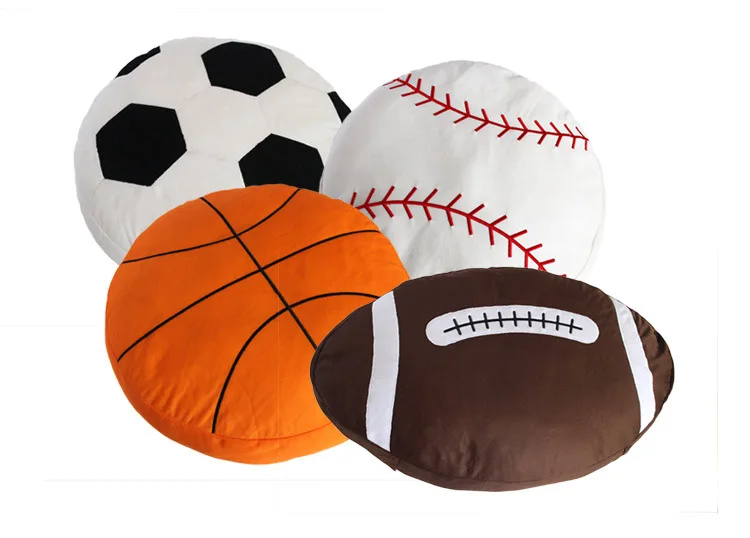 Free shipping novelty Gift basketball baseball rugby football soccer ball home bar cafe decorative plush cushion pillow toy
Free shipping novelty Gift basketball baseball rugby football soccer ball home bar cafe decorative plush cushion pillow toy