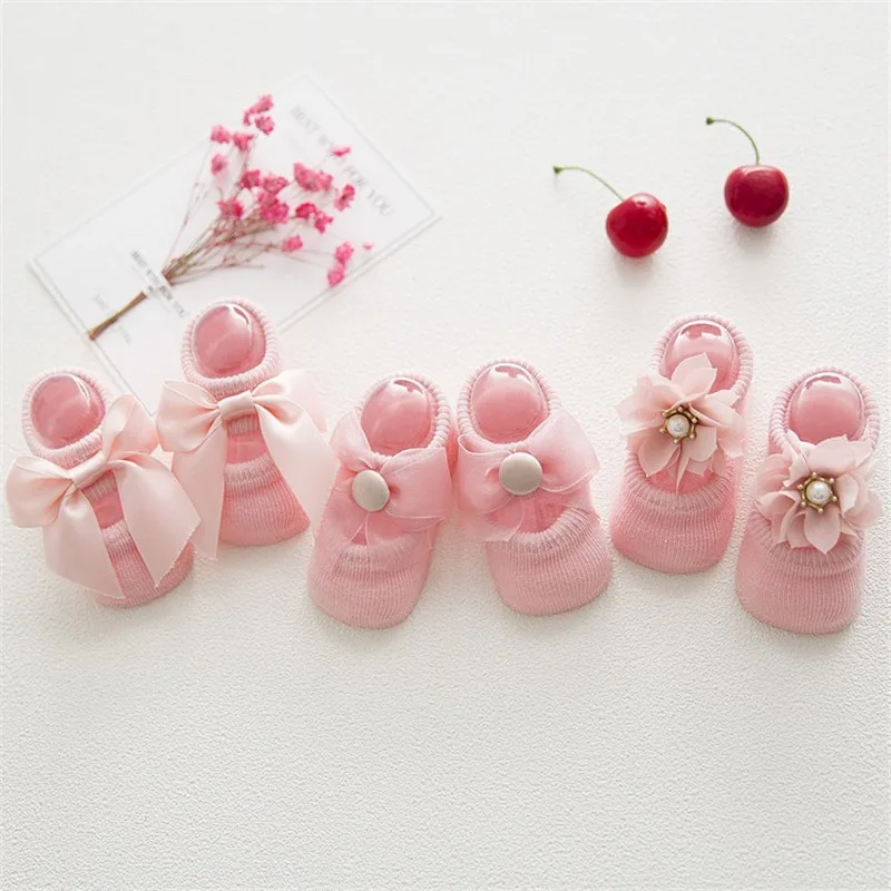 Baby Girl Floor Socks Hollow Flower Boat Socks For Girls Cotton Lace Bow Princess Baby Socks Anti Slip Foot Wear 3 Pairs/Set
Baby Girl Floor Socks Hollow Flower Boat Socks For Girls Cotton Lace Bow Princess Baby Socks Anti Slip Foot Wear 3 Pairs/Set