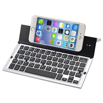 COOLCOLD GK608DC Bluetooth wireless slim folding keyboard Three systems dual channel mobile tablet aluminum alloy
COOLCOLD GK608DC Bluetooth wireless slim folding keyboard Three systems dual channel mobile tablet aluminum alloy