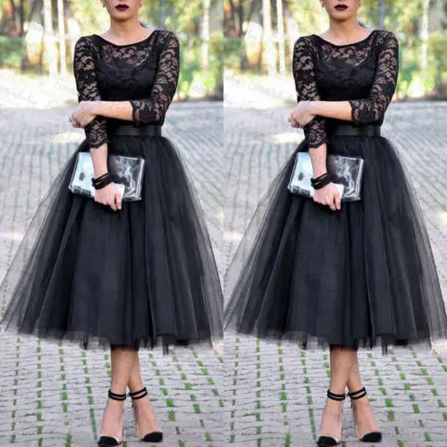 Sexy Women Formal Summer Lace Dress Prom Party Dresses Bridesmaid Wedding Long Sleeve Women Clothes Fashion
Sexy Women Formal Summer Lace Dress Prom Party Dresses Bridesmaid Wedding Long Sleeve Women Clothes Fashion