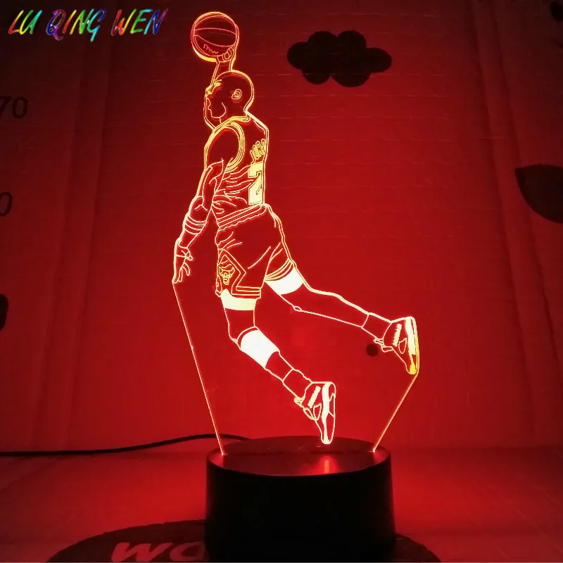 Basketball LED Night Light Michale Jordan Action Figure Slam Dunk Desk Lamp Bedside Atmosphere Decor Light Friends Festival Gift
Basketball LED Night Light Michale Jordan Action Figure Slam Dunk Desk Lamp Bedside Atmosphere Decor Light Friends Festival Gift