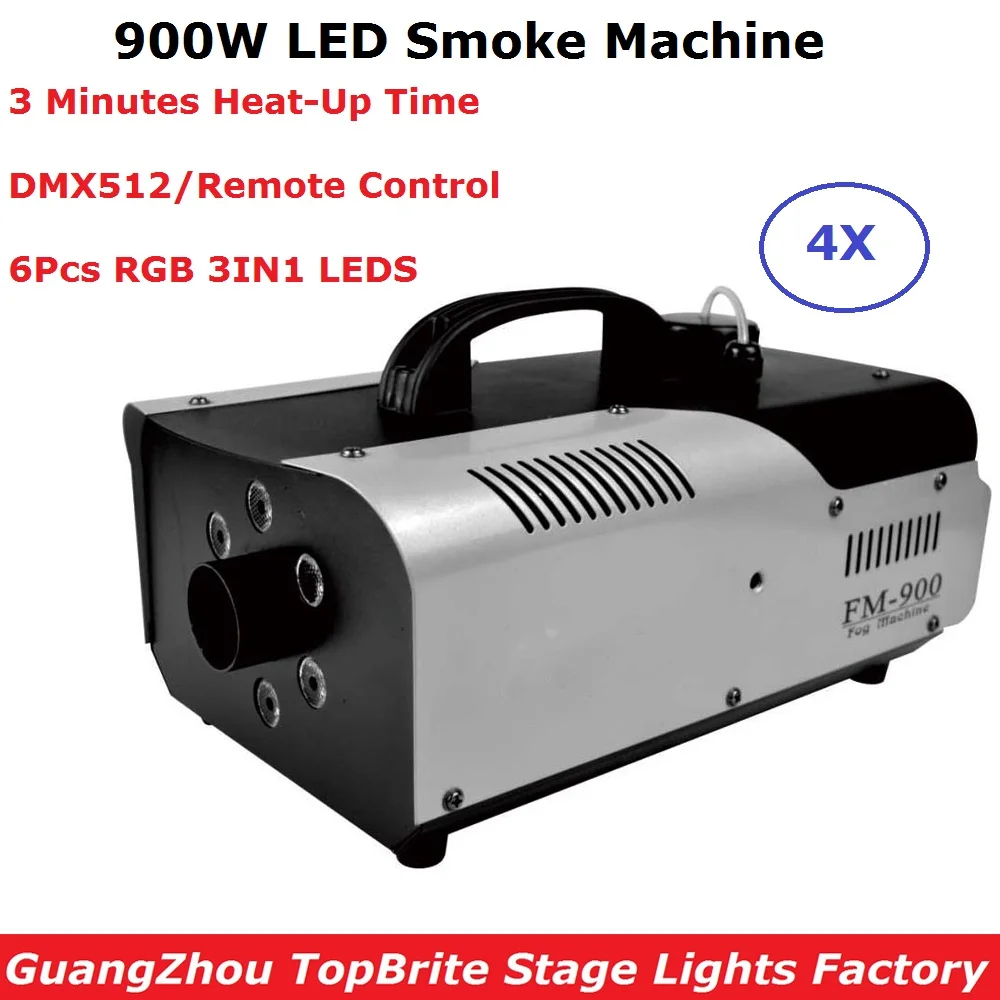 New Arrival LED 900W RGB Full Color LED Fog Machine Pump Dj Disco Smoke Machine DMX / Remote Control Professional Stage Fogger
New Arrival LED 900W RGB Full Color LED Fog Machine Pump Dj Disco Smoke Machine DMX / Remote Control Professional Stage Fogger