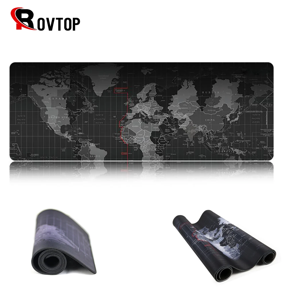 Rovtop Large Mouse Pad Old World Map Gaming Mousepad Anti-slip Natural Rubber Gaming Mouse Mat with Locking Edge for CS LOL Dota
Rovtop Large Mouse Pad Old World Map Gaming Mousepad Anti-slip Natural Rubber Gaming Mouse Mat with Locking Edge for CS LOL Dota