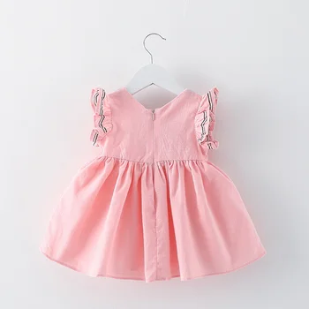 Summer 2017 Baby Girl Dress Cotton Infant Dress Korean Style Sleeveless Toddler Dress Birthday Baby Clothes Vestido Infantil
Summer 2017 Baby Girl Dress Cotton Infant Dress Korean Style Sleeveless Toddler Dress Birthday Baby Clothes Vestido Infantil