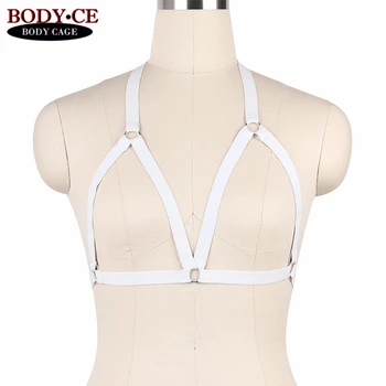 Womens Sexy Goth Harness Lingerie Body Cage Bra White Bustier Elastic Adjust Strappy Tops Bondage Erotic Burlesque Garter Belts
Womens Sexy Goth Harness Lingerie Body Cage Bra White Bustier Elastic Adjust Strappy Tops Bondage Erotic Burlesque Garter Belts