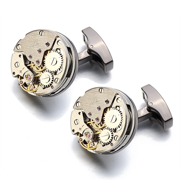 Watch Movement Cufflinks Details (2)